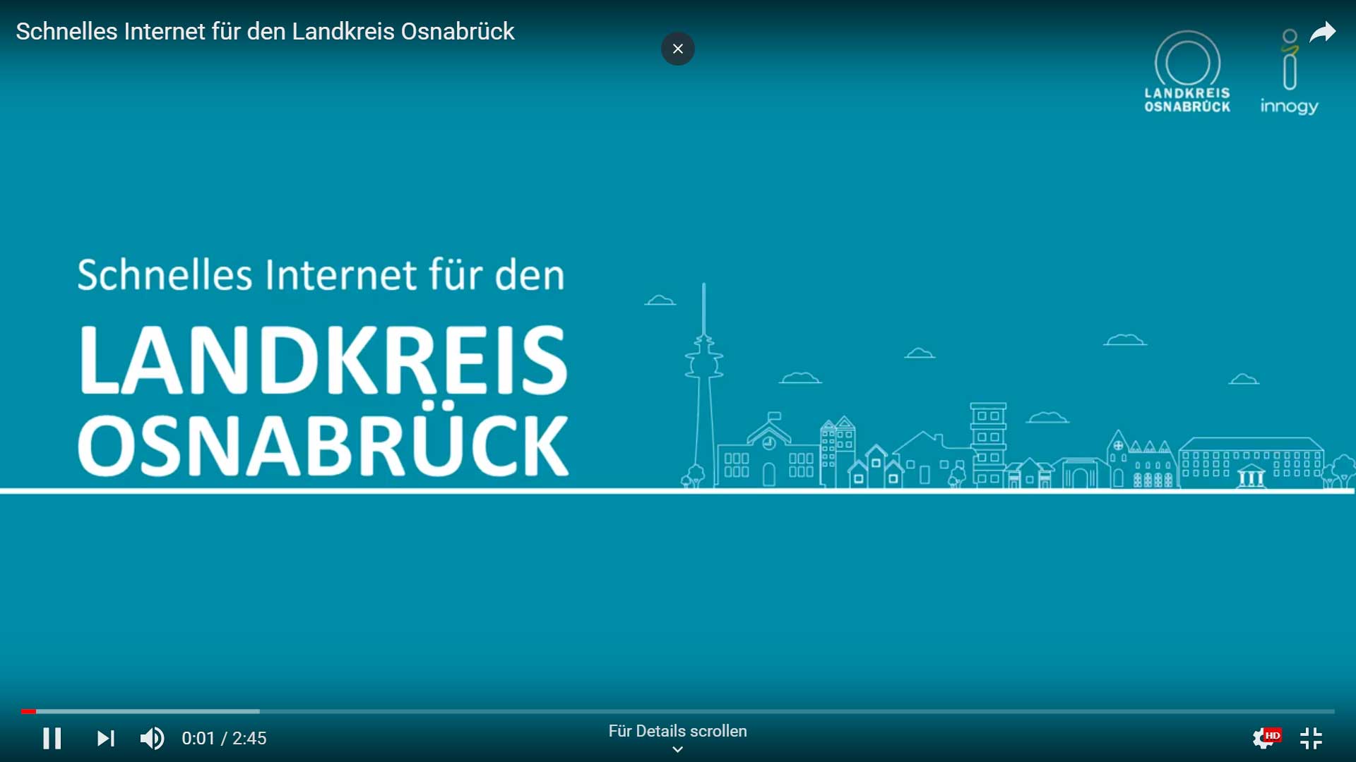 Schnelles Internet für den Landkreis Osnabrück