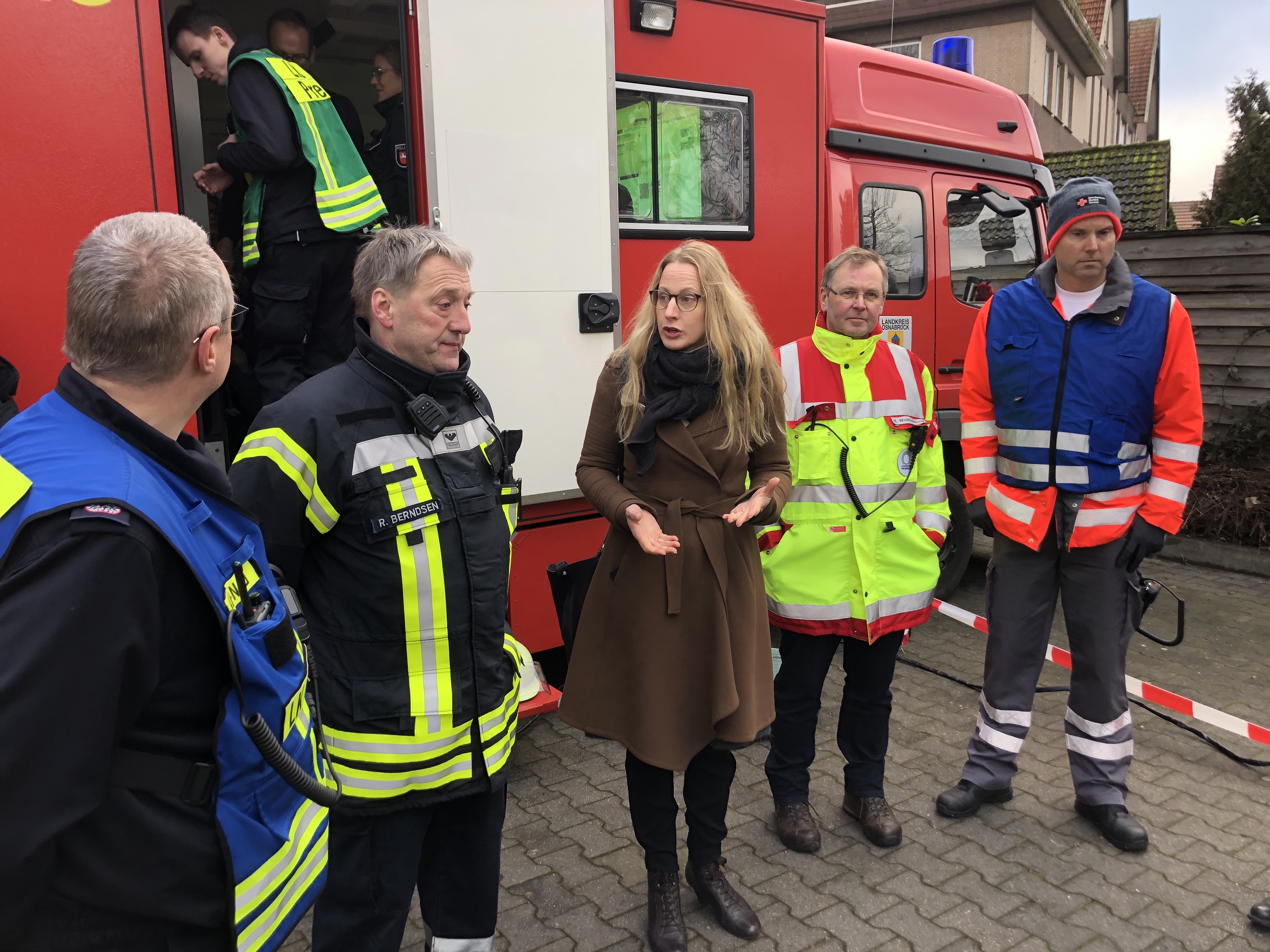 Katastrophenschutzübung am 18. Januar 2020 in Fürstenau | Landkreis
