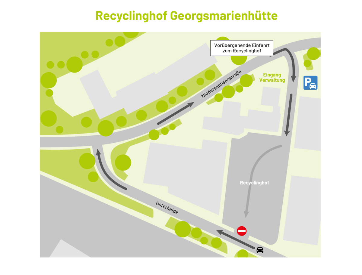 Umleitung AWIGO Skizze einer Umleitung