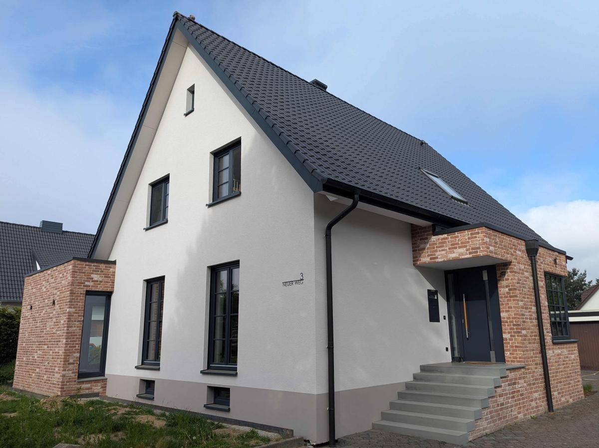 Einfamilienhaus Giebelseite