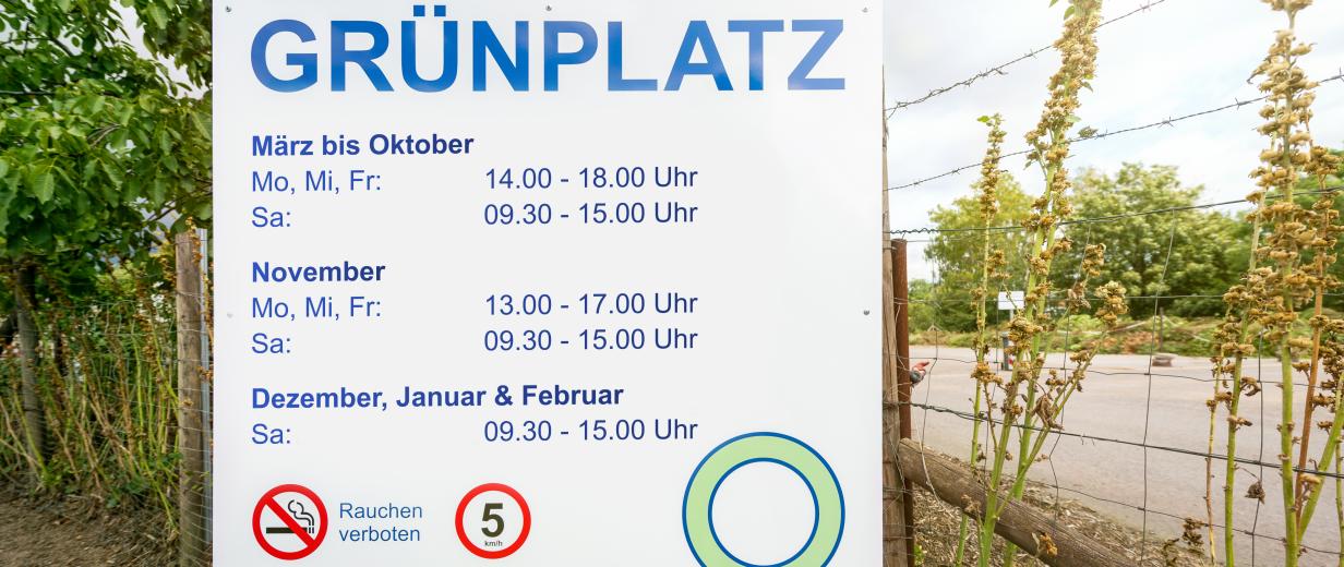 Jetzt den Garten winterfest machen Öffnungszeiten AWIGO