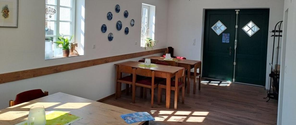 Werkstatt in Schledehausen Blick in eine Werkstatt