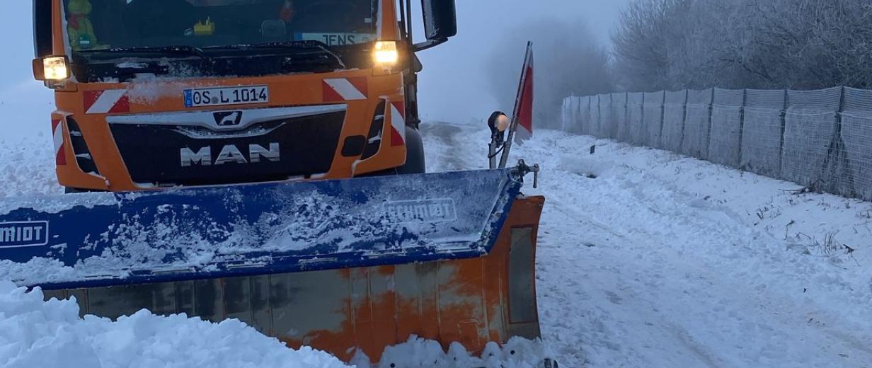 Winterräumung Schneefahrzeug