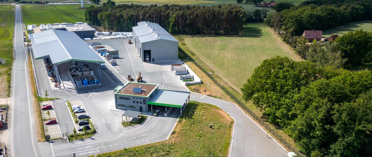 Foto Abfallsammelbetrieb