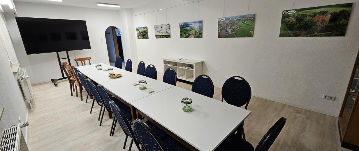 Blick in einen Sitzungsraum