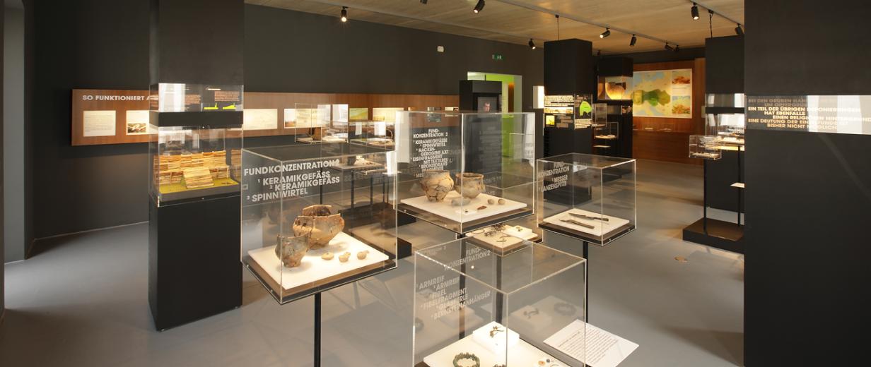 Blick in einen Ausstellungsraum