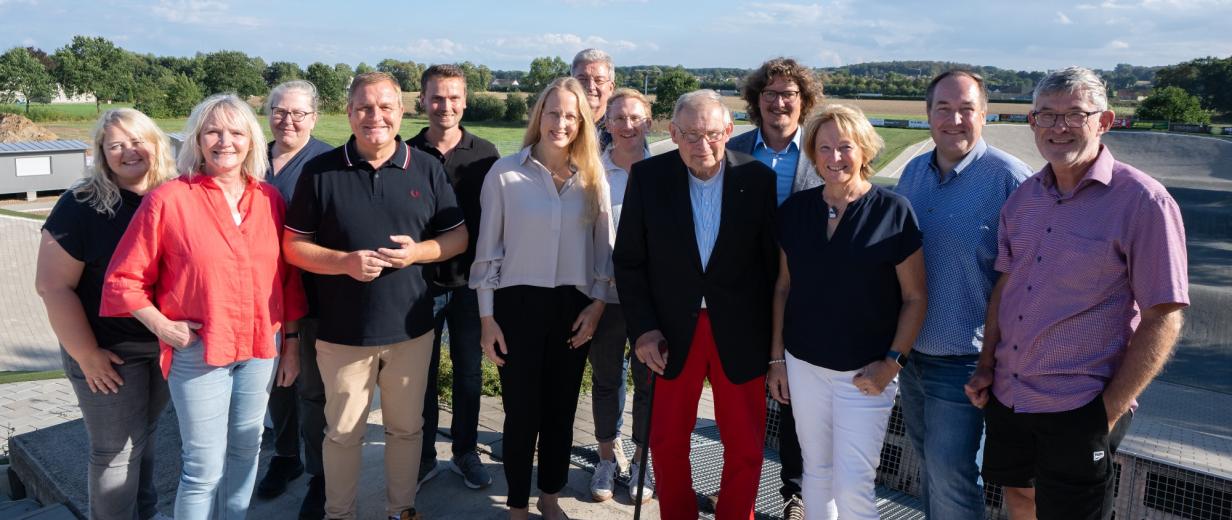 Personengruppe im Freien
