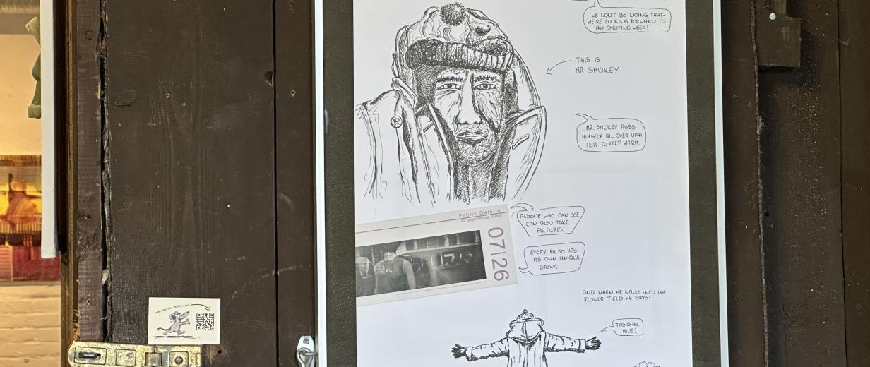 Zeichnung auf Papier