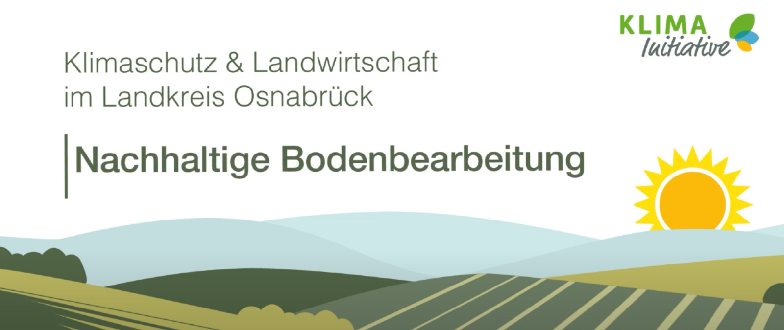 Nachhaltige Bodenbearbeitung