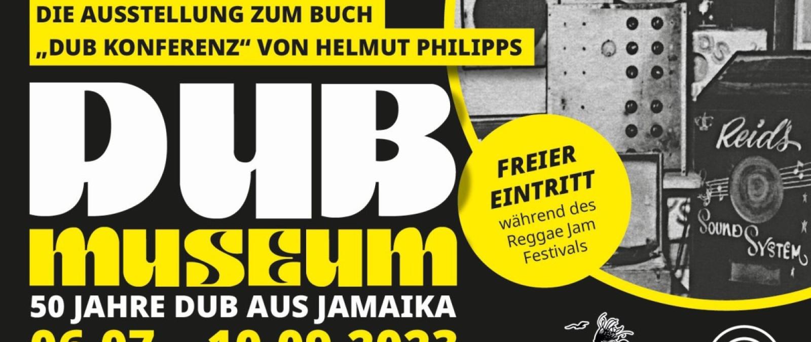 Plakat Dub Musik Ausstellung