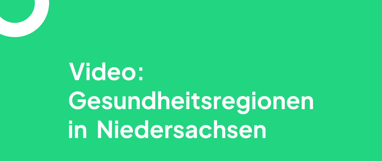 Video Gesundheitsregionen
