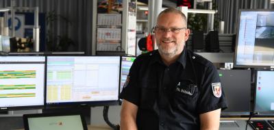 Angestellter einer Rettungsleistelle