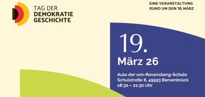 Plakat Demokratie für uns