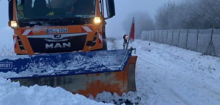 Winterräumung Schneefahrzeug