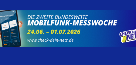 Grafik der Kampagne Check dein Netz