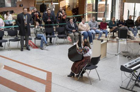 Ukrainischer Künstlerinnen und Künstler des National Academic Drama Theatre zu Gast im Kreishaus