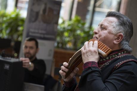 Ukrainischer Künstlerinnen und Künstler des National Academic Drama Theatre zu Gast im Kreishaus