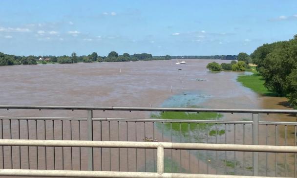 Hochwasser Feuerwehreinsatz in NRW