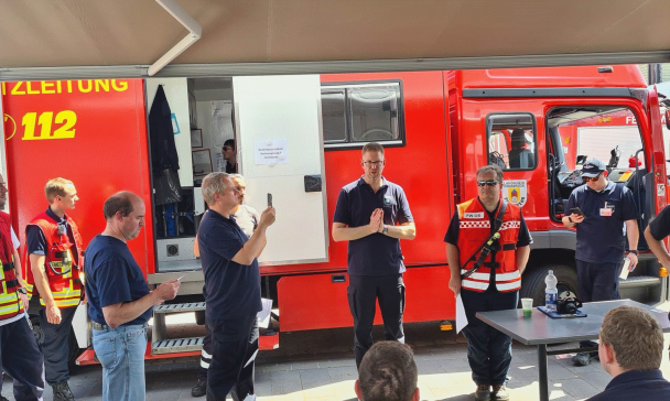 Hochwasser Feuerwehreinsatz in NRW