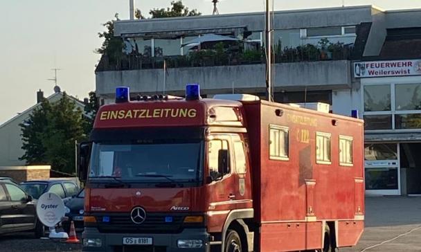 Hochwasser Feuerwehreinsatz in NRW