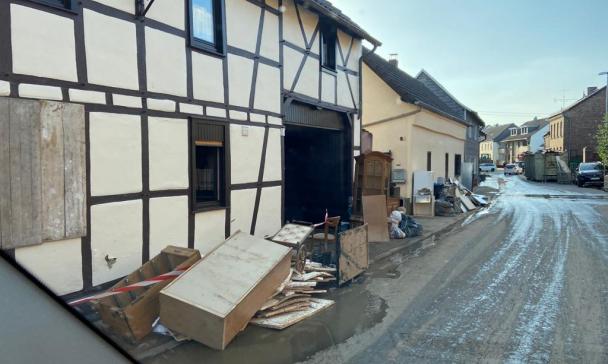 Hochwasser Feuerwehreinsatz in NRW