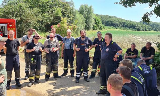 Hochwasser Feuerwehreinsatz in NRW