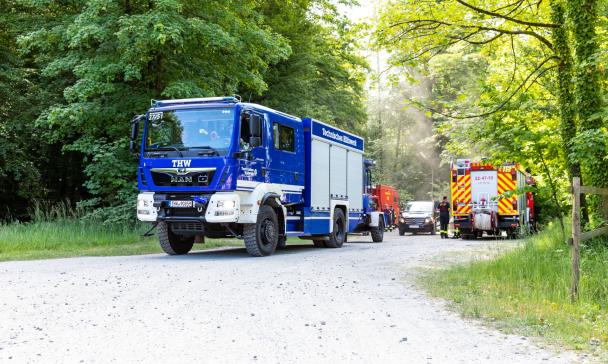 Katastrophenschutzübung 2023 in Bad Iburg