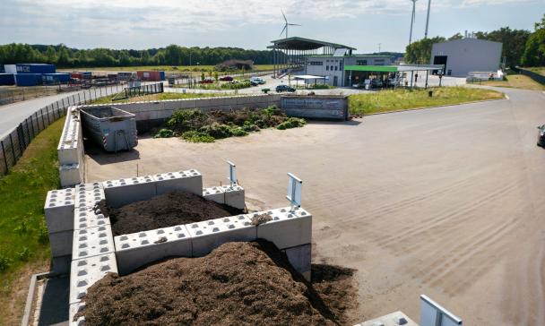 Gelände Grünabfall