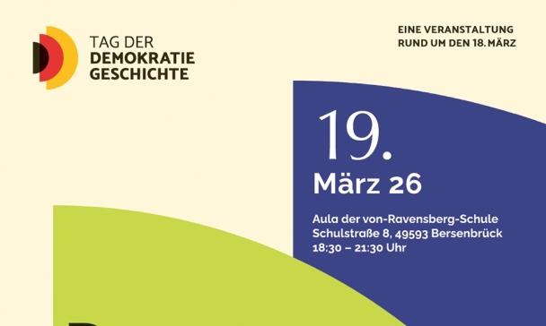 Plakat Demokratie für uns