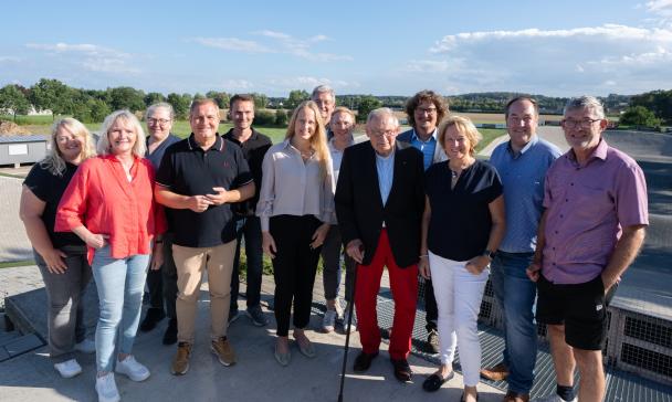 Personengruppe im Freien